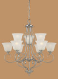 Hot Sale Chandelier with Glass Shade (1529SN)