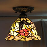 Festival Style Hot Sell Tiffany Ceiling Lamp with Europe Style Factory (XC09001)