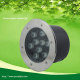 IP67 9W Outdoor LED Recessed Light for Under Ground Lighting