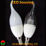 C37 6 Watt LED Candle Light Lamp Cup Housing