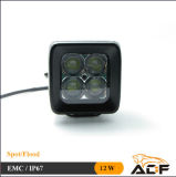 CREE12W IP67 LED Work Light for Jeep, 4X4, ATV, Trucks, SUV