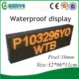 High Visibility P10 Single Color Outdoor LED Programmable Display