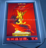 Wall Mounted Acrylic LED Slim Light Box with LED Message Display
