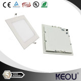 White/Silver Housing Square LED Ceiling Light 18W 8 Inch 8