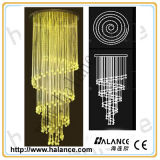 Optic Fiber Decoration Lighting Ofc-012 Drop 2m in Length Crystal Chandelier