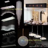 Modern Pendant Lighting Crystal Chandelier for Home Decorated in China (3322-10)