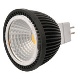 Gu5.3 MR16 4W COB LED Spotlight with White Reflection Cup