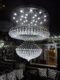 Decoration Modern LED Ceiling Lamp Project LED Crystal Chandelier (GD-9038-24)