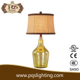 Yellow Bottle Glass Table Lamp (P0108TA)
