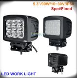 90W CREE Spot/Flood Beam LED Work Light for SUV/Truck ATV