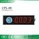4-Digit Red LED Counter Display