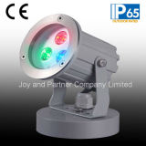 IP65 3W RGB LED Garden Spot Light with Base (JP83033)