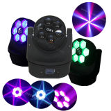 6*15W LED RGBW 4in1 Mini Moving Head Stage Light