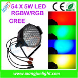 Indoor 54X3w RGBW LED PAR Can Light PAR Can