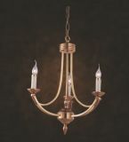 Simple Candle Copper Chandelier 6lights