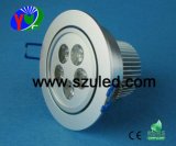 5*1W Aluminium White LED Ceiling Light (YC-6021(5*1W))
