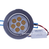 Ultra Bright 7W LED Down Light with Driver
