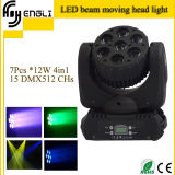 7PCS*12W LED Beam Moving Head Stage Light (HL-010BM)