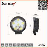 4 Inch 18W LED Work Light for Agricultural Vehicles