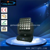 High Power 25 PCS 12W RGBW 4-in-1 DMX LED Matrix Moving Head Light