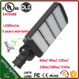 UL Outdoor 150W LED Street Light Prices with Meanwell Driver