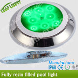 No Niche Resin Filled LED Pool Light, Complete IP68 Waterproof Pool Light