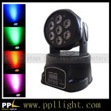 7PCS 10W 4in1 /6in1 Wash Moving Head LED Light