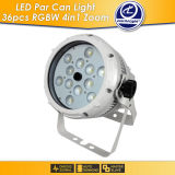 12*8W RGBW Quad LED Zoom PAR Light with CE & RoHS
