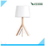 Lightingbird Simple Room Wood Table Lamp for Reading (LBMT-QX)