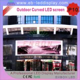 LED Display Screen-P10 Curve Outdoor LED Display