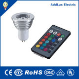 5W GU10 COB Remote LED Spotlight