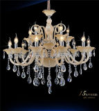 Modern Home Lighting Control Antique Candle Crystal Chandelier