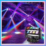 Double 4 Eyes 8W RGBW Spider LED Moving Head Light