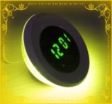 LED Color Changing Table Lamp with Time Display