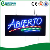High Quality LED Abierto Board Sign Display (HSA0081)