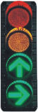 LED Traffic Signal Light (FX200-3-ZGSM-4)