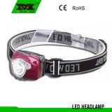 Purple Color 1W+1 White+2 Red LED Headlamp (8733)