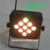 Battery Rechargeable 4 in 1 Quad-Color Wireless LED PAR Can