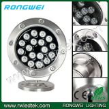 CE RoHS 1800lm White Color Underwater LED Fountain Light