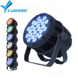 Outdoor IP67 24*18W Rgbwap 6in1 Full Color LED PAR Can Light