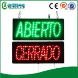 Top Fashing LED Abierto Cerrdo Sign Display (HSA0188)