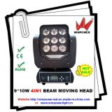 LED 9*10W RGBW 4in1 Beam Moving Head Light