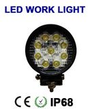 27W Round LED Work Light (GLR-3024R27W)