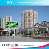 Higher Brightness Outdoor LED Display Used for Park with Pillars