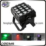 Rechargeable Battery Power 12PCS 15W 6in1 LEDs LED PAR