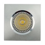 Lathe Aluminum Square Fixed Recessed LED Spotlight (LT2003)