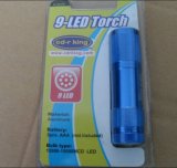 9 LED Aluminium Flashlight (XZY-902)