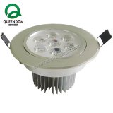 7W LED Ceiling Light (AC85-265V Silver style 630-700lm)