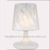 PVC Shade CE Decorative Lighting, Glass Hotel Desk Table Lamp