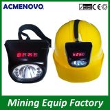 LED Miner Cap Lamp Is Cordless Mining Headlamp for Miner Helmet Lamp